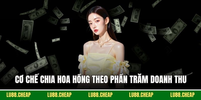 Cơ chế chia hoa hồng theo phần trăm doanh thu